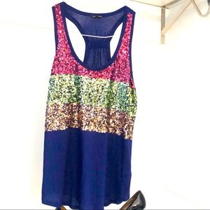 Express sequin Razorback